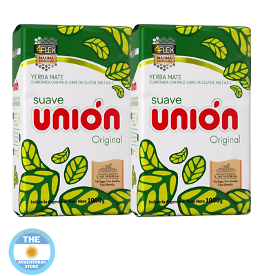 #ad Yerba Mate Union 1KG 2.2LB pack of 2 $29.50