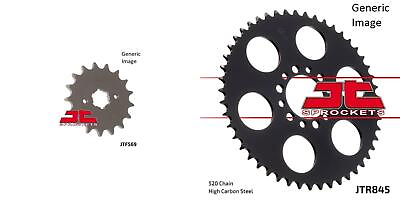 #ad Front and Rear Steel Sprocket Kit for OffRoad YAMAHA SR250 1980 1982 $43.83