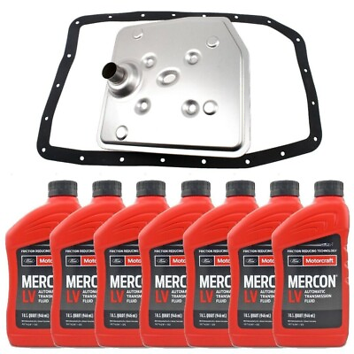 #ad OEM Ford 6R80 Transmission Service Kit amp; LV Fluid For 09 17 F 150 and Expedition $122.95