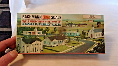 #ad O S Scale Church Bachmann Plasticville U.S.A. Kit Vintage #1818 150 $30.00