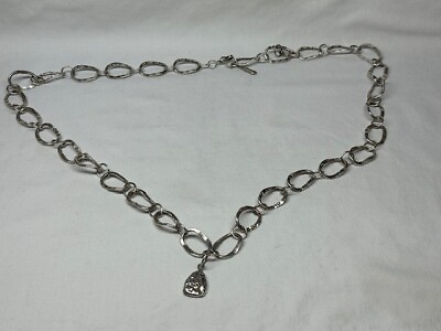 #ad Sterling Silver 925 Open Oval Belly Waist Body Chain Link Belt 33quot; Long $211.06