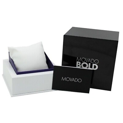 #ad MOVADO BOLD WATCH GIFT BOX W MANUAL 10 BOXES $99.00