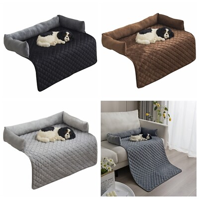 #ad Plush Pillow Pet Sofa Cushion Cat amp; Dog Bed Pet Cushion Pet Supplies New $24.69