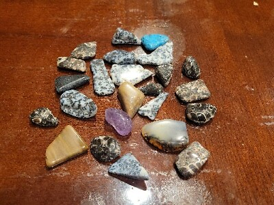 #ad AWESOME LOT OF POLISHED GEMSTONES SEE PHOTOS $19.95