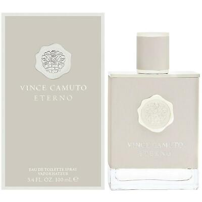 VINCE CAMUTO ETERNO by Vince Camuto cologne men EDT 3.3 3.4 oz New in Box $30.36
