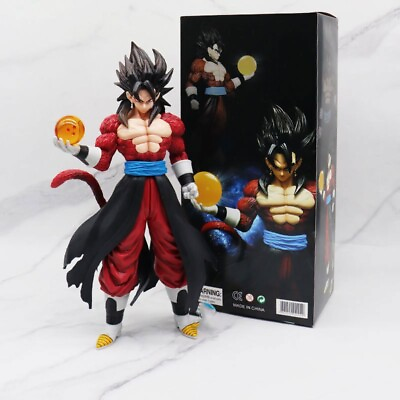 #ad Dragon Ball Z statue figures Super Saiyan 4 Son Goku Vegeta Figure Model PVC Toy $33.99