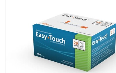 #ad Easytouch Disposable Syringes No Fixed Tip Includes 50 Total. Various Sizes $16.00