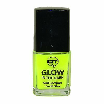 #ad #ad QT Glow in the Dark Nail Lacquer Yellow Green colors 15mL 0.5 oz Made in USA $6.95