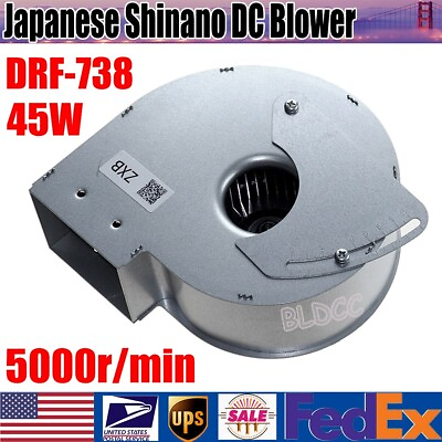 #ad #ad Shinano DRF 738 24V 36V Brushless Centrifugal Fan Dual Ball Bearing Metal Blower $49.99
