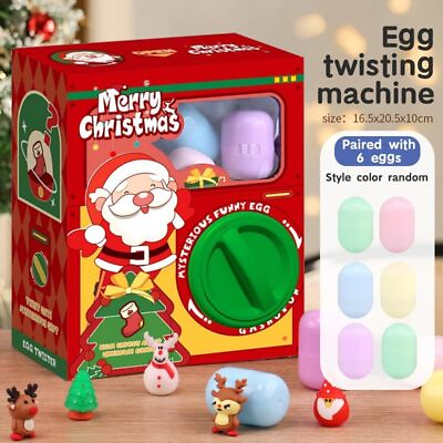 #ad #ad Christmas Children#x27;S Funny Egg Machine Toy Doll Machine Egg Machine Gift Items $16.02
