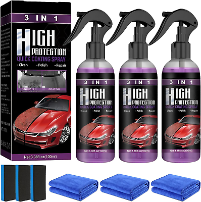#ad Newbeeoo Car Coating Spray High Protection 3 in 1 Spray 3 in 1 High Protection $26.88