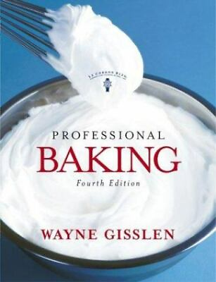 #ad Professional Baking Fourth Edition Gisslen Wayne hardcover Acceptable Co $19.31