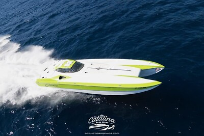#ad 36 Skater RACE 525hp #6 drives low hours boat offshore fountain cigarette mti $99999.00