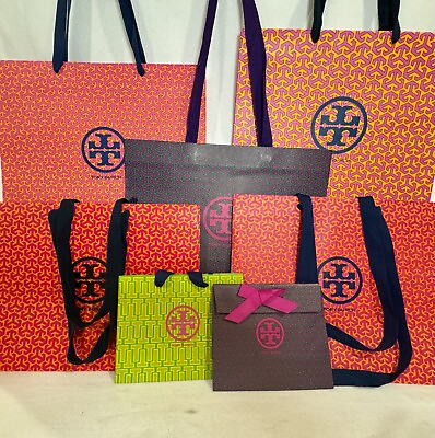 #ad Tory Burch Gift Bags Various Colors Sizes for Clothes Gifts Accessories $9.95