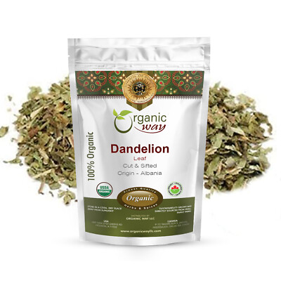 #ad #ad Organic Way Dandelion Leaf Cut amp; Sifted Organic Kosher amp; USDA Certified $19.99