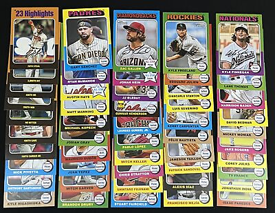 #ad 2024 TOPPS HERITAGE SHORT PRINT SP YOU PICK FROM LIST $2.79