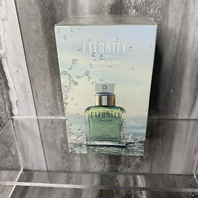 Eternity Cologne for Men by Calvin Klein 3.4 oz Cologne Spray NEW $47.99