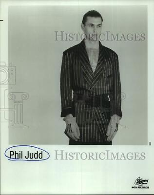 #ad Press Photo Singer Phil Judd sap15094 $17.99