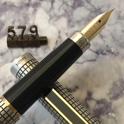 #ad 579 Overhauled Fountain Pen Sailor Long 14K $184.99