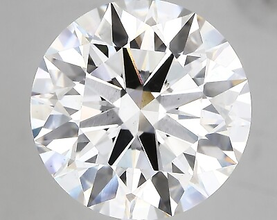 #ad Lab Created Diamond 13.54 Ct Round F VS2 Quality Ideal Cut IGI Certified Loose $25863.50