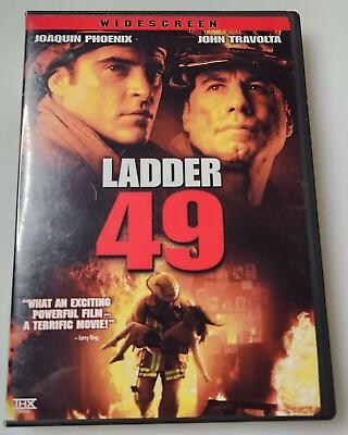 #ad Ladder 49 DVD 2005 Widescreen Action Thriller Joaquin Phoenix John Travolta $43.00