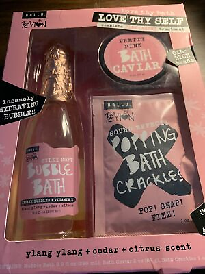#ad Hallu Escape by Peyton quot;Love Thy Selfquot; Bubble Bath Mothers Day Gift Set New $7.75