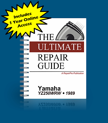 #ad Yamaha YZ250WR YZ250 WR YZ 250 Service Repair Maintenance Shop Book Manual 1989 $31.99