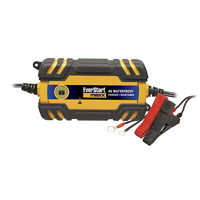 #ad Everstart Maxx 4 Amp Waterproof 12v Automotive and Marine Battery Charger BC4WE $37.35