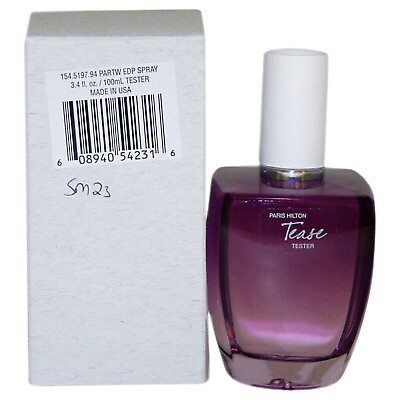 Paris Hilton TEASE EDP 3.4oz Womens Perfume Spray Tester $16.99