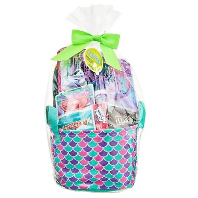 #ad #ad Mermaid Fabric Bin Easter Gift Set Basket Easter Gift Trending Easter Gift Bask $25.00