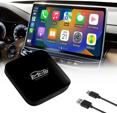 #ad The Magic Box Wireless Apple Carplay Dongle for iPhone Wired to Wireless $29.95