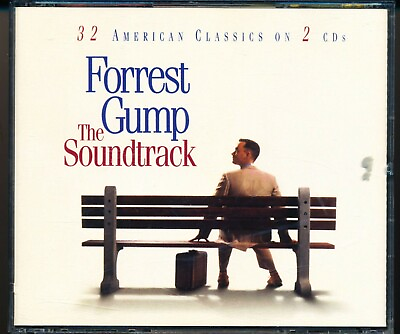 #ad Forrest Gump The Soundtrack Epic Soundtrack E2K 66329 2 CD Set USA 1994. $11.95