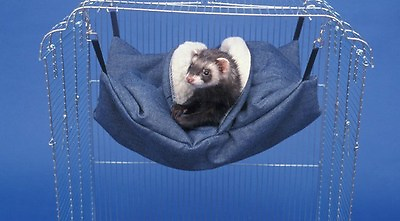 #ad Sheppard amp; Greene Ferret Rat Cage Sleeping Bed Hammock Sleep Sack $11.95