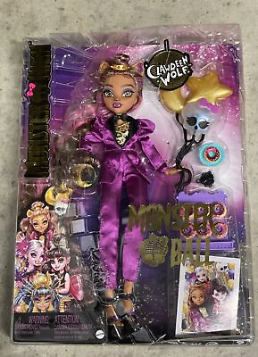 #ad Monster High #HNF69 Clawdeen Wolf Doll in Monster Ball Party Fashion *IN HAND* $16.95
