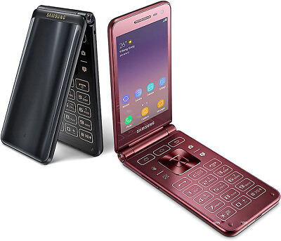 #ad Samsung Galaxy Folder 2 G1650 Single SIM WIFI 8MP LTE 4G UNLOCKED Bar SmartPhone $109.95