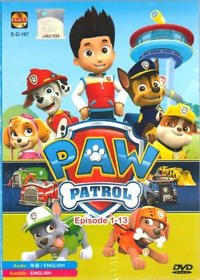#ad Paw Patrol Season 1 Episode 1 13 DVD Animated Children#x27;s TV Series Free Shipping AU $29.90