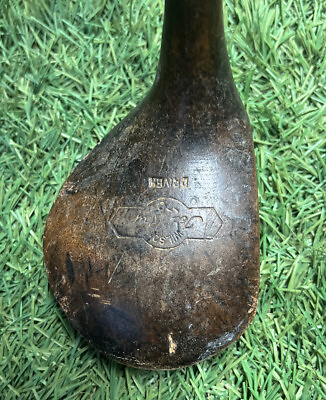 Antique Vintage Ted Ray 72 Hickory Wood Shaft Golf Club Driver Stamped Shaft LH $64.99
