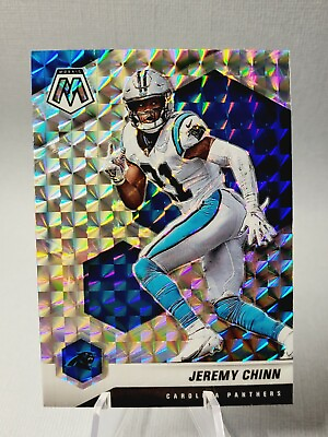#ad mb05 2021 Panini Mosaic Jeremy Chinn Silver Prizm SP Second Year #38 Panthers $1.70