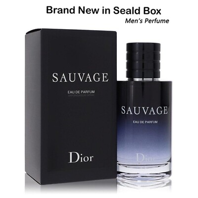 #ad Sauvage Eau De Parfum 3.4 oz 100 ml EDP Spray For Men New In Seald Box $69.99
