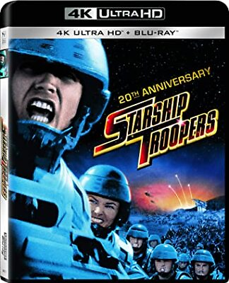 #ad New Starship Troopers 20th Anniversary Digital 4K Blu ray Digital $20.14