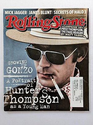 #ad Rolling Stone Magazine Oct 2007 Hunter S Thompson $12.59