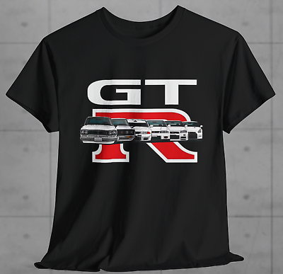 #ad Nissan GTR t shirt all generation since 1969 fan gift $23.49