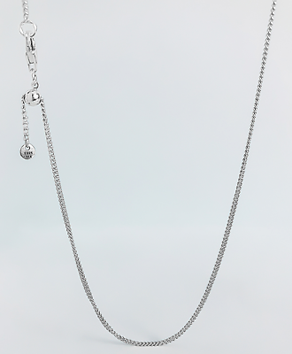 #ad AUTHENTIC Pandora Necklace Silver Sliding Chain Necklace 398283 60 23.6.7 IN $36.99