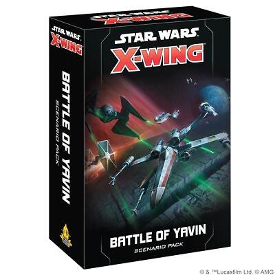 #ad Battle of Yavin Battle Pack Star Wars: X Wing 2.0 FFG NIB $18.50