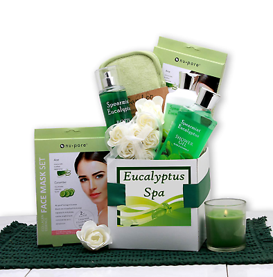 Eucalyptus Spa Care Package Spa Baskets for Women Girl Mother Sister Gift Basket $64.99