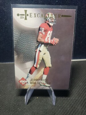 #ad 1994 Collector#x27;s Edge Excalibur 22K Jerry Rice #9 San Francisco 49ers $29.98
