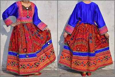 #ad Bust 46quot; Kuchi Belly Dance ATS Tribal Ethnic Theatre Folk New Costume dress F44 $149.99