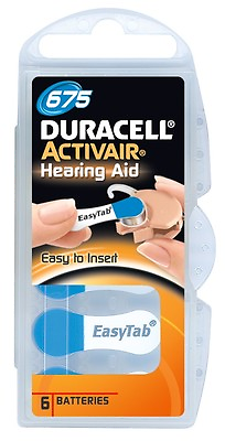 #ad Duracell Activair Hearing Aid Batteries Size 675 60 Cells 3 year shelf life US $21.83