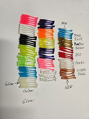 #ad #ad MINI TAILS YOU CHOOSE COLOR 100 TAILS $12.95 * see our ads for mini tail jigs* $12.95