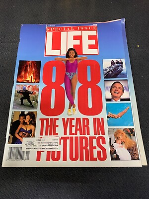 #ad LIFE Magazine January 1989 The Year In Pictures $9.50